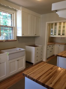 Kitchen Remodel St Paul MN Custom Cabinetry Solid Butcher Block Countertops