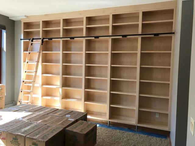 Valley Custom Cabinets Built In Library Bookcases Mpls Mn